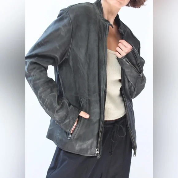 Rare vintage Ralph Lauren leather jacket - Picture 2 of 8